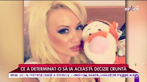 Șoc în showbiz-ul românesc! Simona Trașcă a vrut să se arunce de la balcon: "A fost internată"