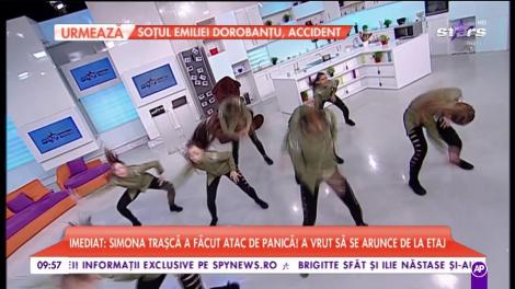 Trupa Pasitos, spectacol în platoul matinalilor