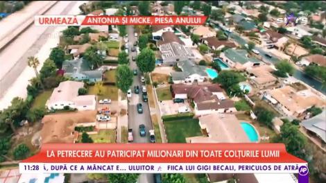 Cea mai tare nuntă din Los Angeles. O petrecere caracterizată prin lux, dar și prin foarte multă emoție