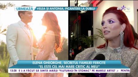 Elena Gheorghe, secretul familiei fericite: ”Nicholas e foarte drăgălaș și cald cu Amelie”