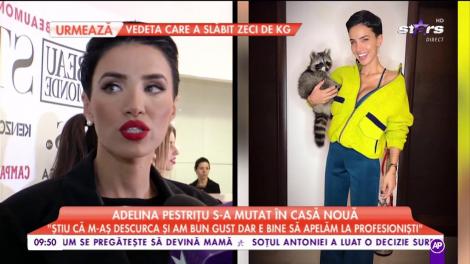 Adelina Pestrițu s-a mutat în casă nouă: ”E frumoasă perioada în care trebuie să-mi caut lucruri prin geamantane”