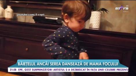 Micul Moise, băiețelul familiei Sînă, extrem de talentat, deşi este încă la o vârstă foarte mică
