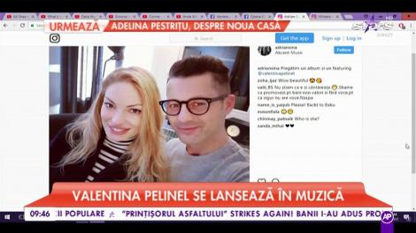 BOMBĂ în showbiz! Valentina Pelinel se lansează în muzică. Vedeta va colabora cu Adrian Sînă: "Poate va face un featuring și cu Crist Borcea"