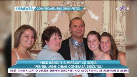 Nick Rădoi s-a împăcat cu soţia. Povestea lor de dragoste