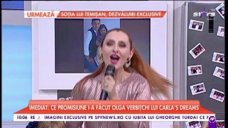 Alina Sorescu interpretează ultima sa melodie, în platoul de la Star Matinal