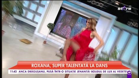 Roxana, super talentată la dans. Arată bine, se miscă bine