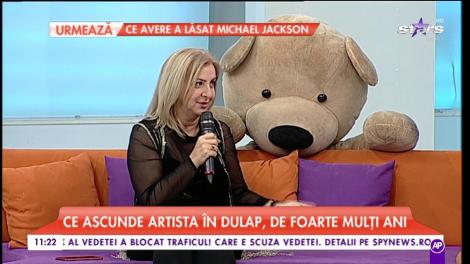 Carmen Șerban, o poveste de succes. Ce ascunde artista în dulap, de foarte mulți ani