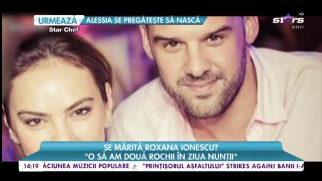 Bat clopotele de nuntă în showbiz? Roxana Ionescu a primit un inel special de la iubitul ei: ”O să am două rochii în ziua nunții