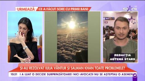 Iulia Vântur s-a intors în India. Și-au rezolvat cei doi toate problemele