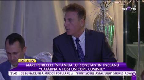 Mare petrecer în familia lui Constantin Enceanu: Bebe a ales banii și microfonul”
