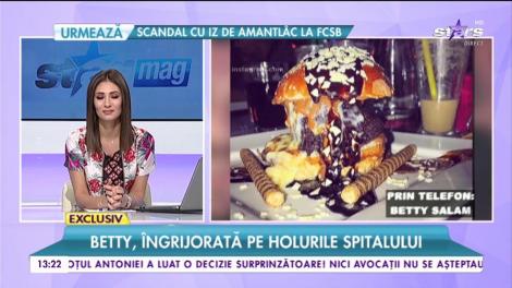 Iubitul lui Betty Salam, operat de urgenţă! Betty, îngrijorată pe holurile spitalului