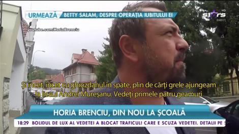 Horia Brenciu, din nou la școală. Artistul a retrăit emoțiile revederii cu colegii