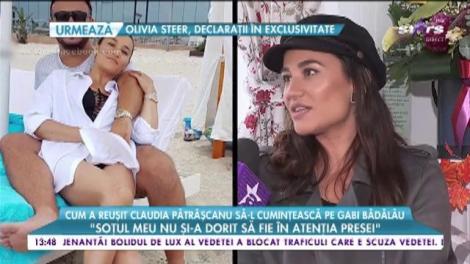 Claudia Pătrăşcanu, interviu în exclusivitate despre relaţia cu soţul ei