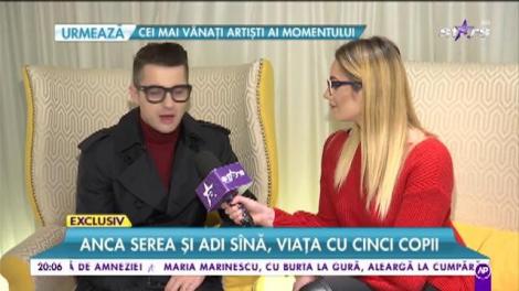 Care sunt păcatele lui Adi Sînă? „De obicei uit și iert repede”