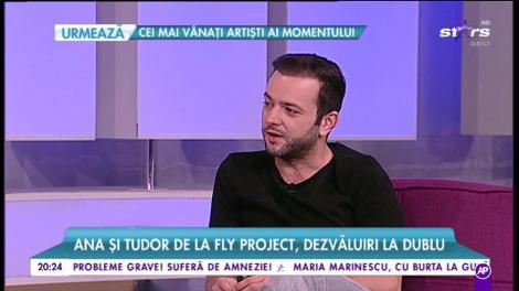 Ana și Tudor de la Fly Project, dezvăluiri de dublu: „De ziua mea mi-am închis telefonul și am dormit”