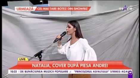 Natalia Mateuţ s-a lansat în muzică! A cântat LIVE la Star Matinal!