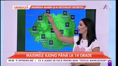 Vremea se menţine plăcută! Încă nu schimbaţi garderoba!