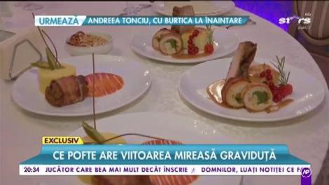 Oana și Laurențiu își aleg meniul de nuntă. Ce pofte are viitoare mireasă graviduță?
