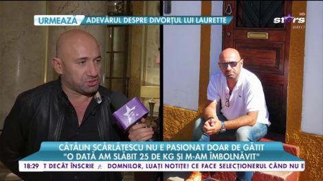 Dup[ ce a slăbit, celebrul chef și-a descoperit o altă latură. Cătălin Scărlatescu nu este pasionat doar de gătit