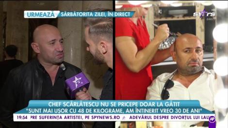 Chef Scărătescu nu se pricepe doar la gătit: ”Eu nu doar gătesc, învăț și din modă”