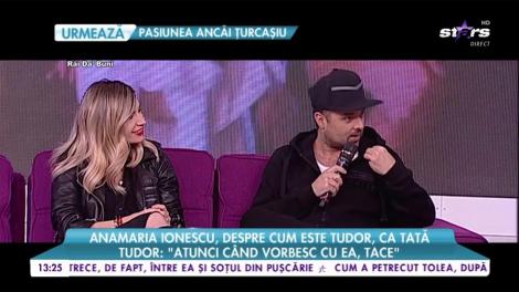 Anamaria Ionescu, despre cum este Tudor de la Fly Project, ca tată