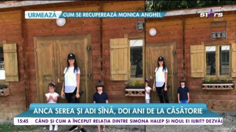 Adi Sână s-a chinuit ceva timp până să o cucerească pe Anca. Cei doi au deja 3 copii împreună.