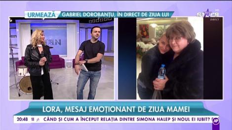 Vedeta surpriză din spatele paravanului! Lora, mesaj emoționant de ziua mamei