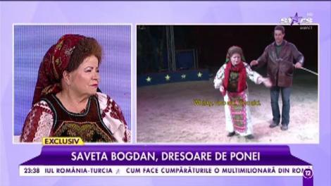 Saveta Bogdan, dresoare de ponei. Așa chiar nu te așteptai să o vezi pe îndrăgita cântăreață