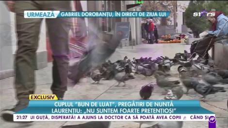 Cuplu ”Bun de luat”, pregătiri de nuntă. Laurențiu: ”Numele de Elias l-am ales după numele unui băiețel”