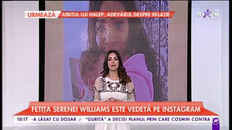 Fetiţa Serenei Williams este vedetă pe Instagram
