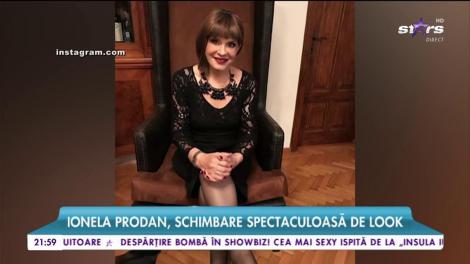 Ionela Prodan, schimbare spectaculoasă de look