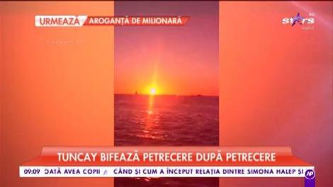 Tuncay bifează petrecere după petrecere în SUA