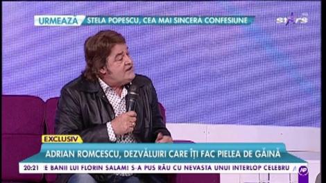 Adrian Romcescu, dezvăluiri care îți fac pielea de găină! Artistul a visat că și-a pierdut mama