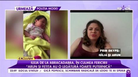 Iulia de la Abracadabra, în culmea fericirii. A adus-o pe lume pe micuţa Ellie, după o sarcină extrem de grea
