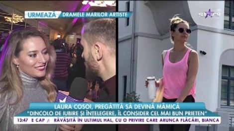 Laura Cosoi, pregătită să devină mamă: „Eu sunt cel mai important lucru pentru soțul meu”