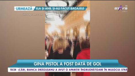 Gina Pistol a fost dată de gol. Vedeta preferă Smiley ... face-urile