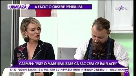 Carmen: „Copiii mă fac să mă simt bogată sufletește”