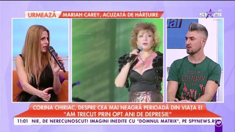 Corina Chiriac, despre cea mai neagră perioadă din viața ei