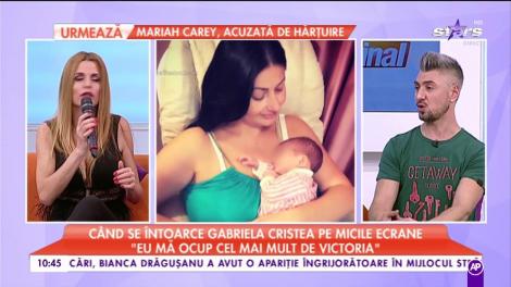 Când se întoarce Gabriela Cristea pe micile ecrane