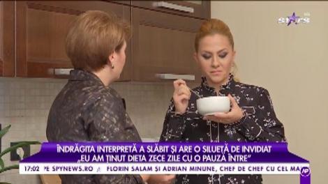 Adriana Antoni: „Am slăbit cu hrișcă și chefir”