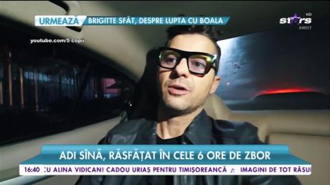 Adi Sînă a plecat de acasă! Artistul a plecat în Pakistan