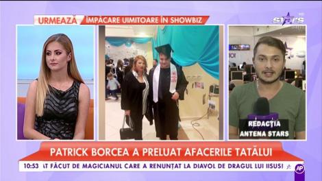 Așchia nu sare departe de trunchi. Patrick Borcea a preluat afacerile tatălui său