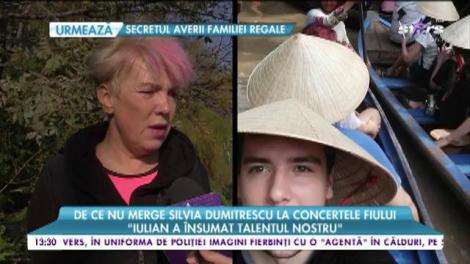 De ce nu merge Silvia Dumitrescu la concertele fiului: ”Nu vrem să îi transmitem emoții”