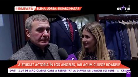 Veste uriașă pentru Gheorghe Hagi. Kira Hagi, fiica sa, a dat lovitura în America
