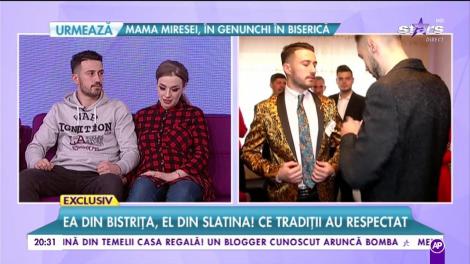 Ce tradiții au respectat Oana și Laurențiu la nuntă