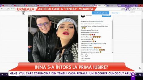 Inna s-a întors la prima iubire? Aceasta pare să fie tot mai aproapiată de Lucian