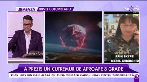 Cutremur de 8 grade în Iran. Previziunile Mariei Ghiorghiu se adeveresc rând pe rând