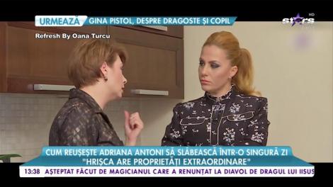 Cum reușește Adriana Antoni să slăbească într-o singură zi: ”Sunt norocoasă că-mi place gustul chefirului”