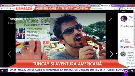 Tuncay și aventura americană. Turcul mănâncă picioare de broască