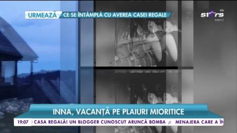 Inna, vacanță pe plaiuri mioritice